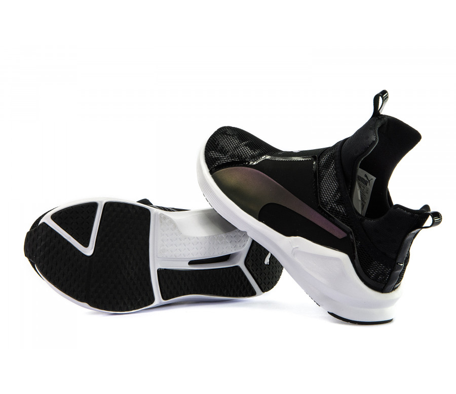 Sneakers "fierce swan" in tessuto tecnico