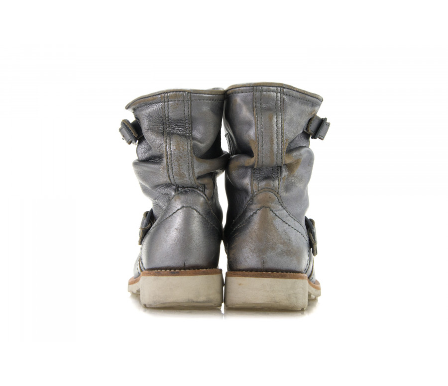 Stivaletti "vintage 502 low boot" in pelle