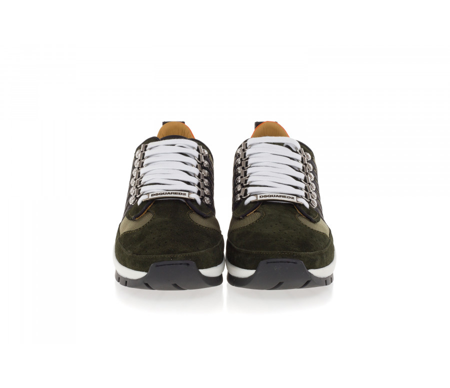 Sneakers '251' In Tessuto Tecnico E Camoscio