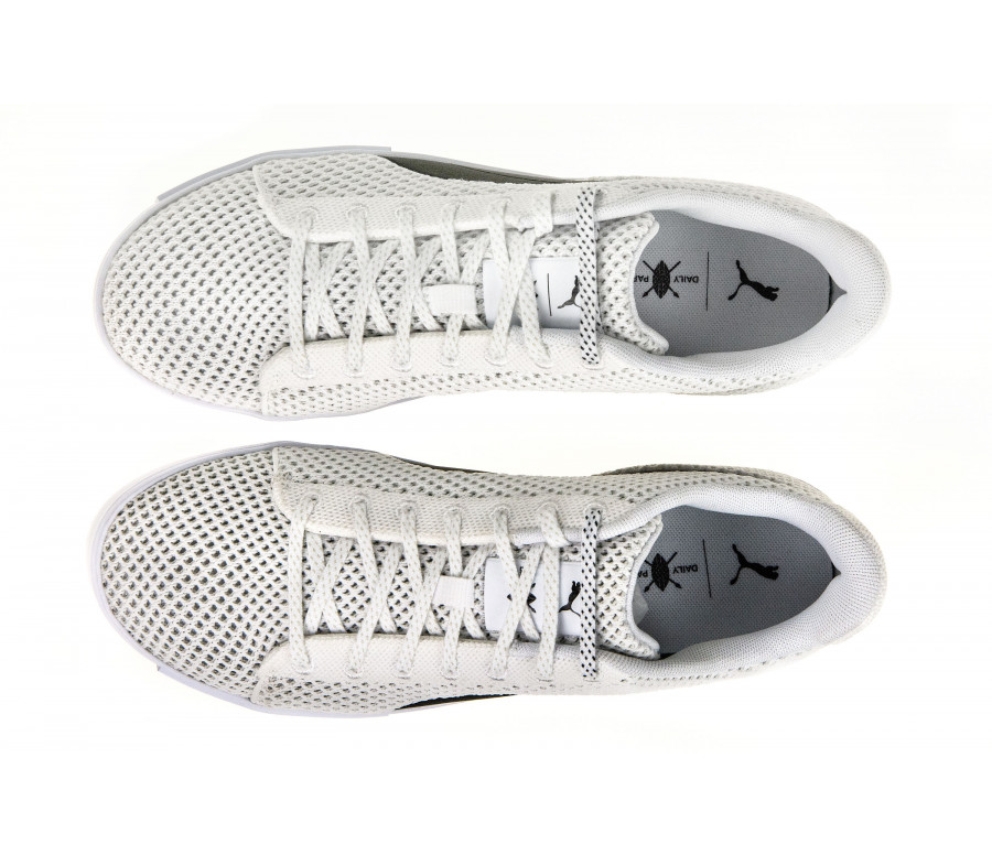 "x daily paper court platform" fabric sneakers