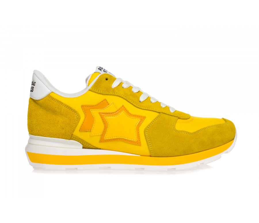'Antares' Suede & Technical Fabric Sneakers