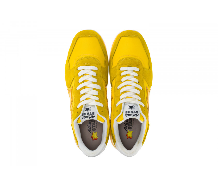 'Antares' Suede & Technical Fabric Sneakers