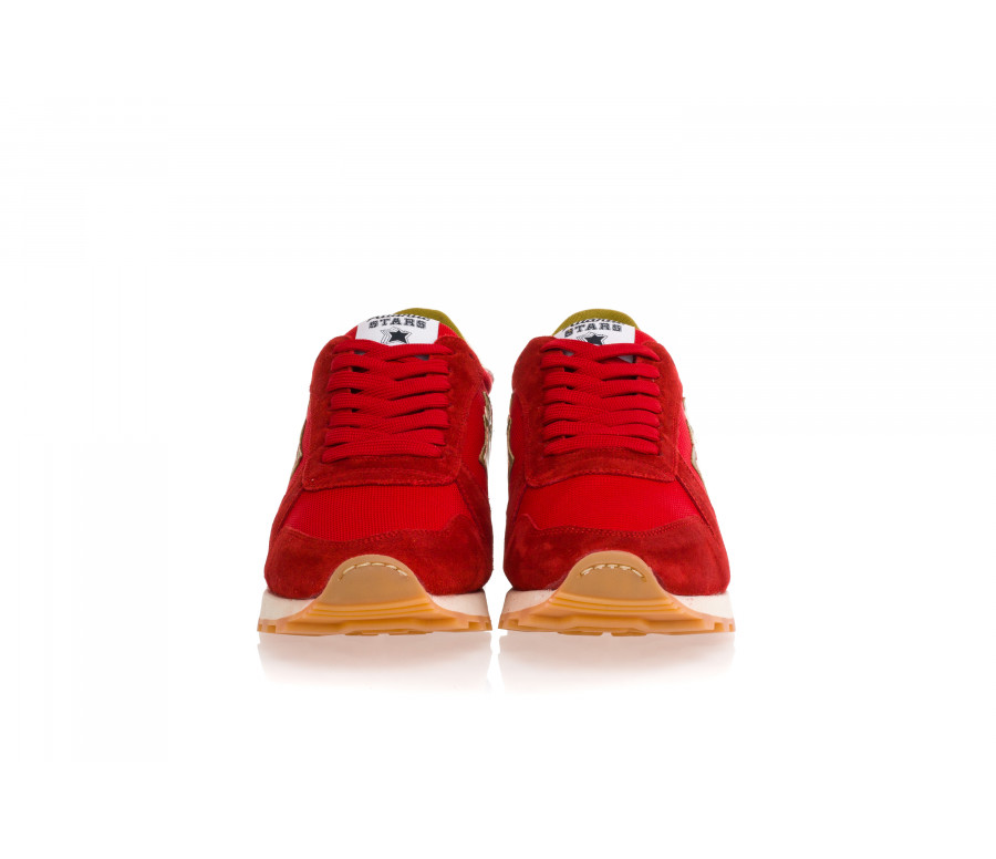 'Argo' Suede & Technical Fabric Sneakers