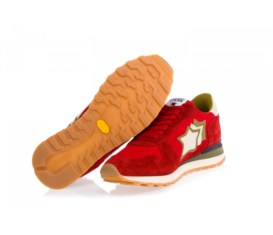 'Argo' Suede & Technical Fabric Sneakers