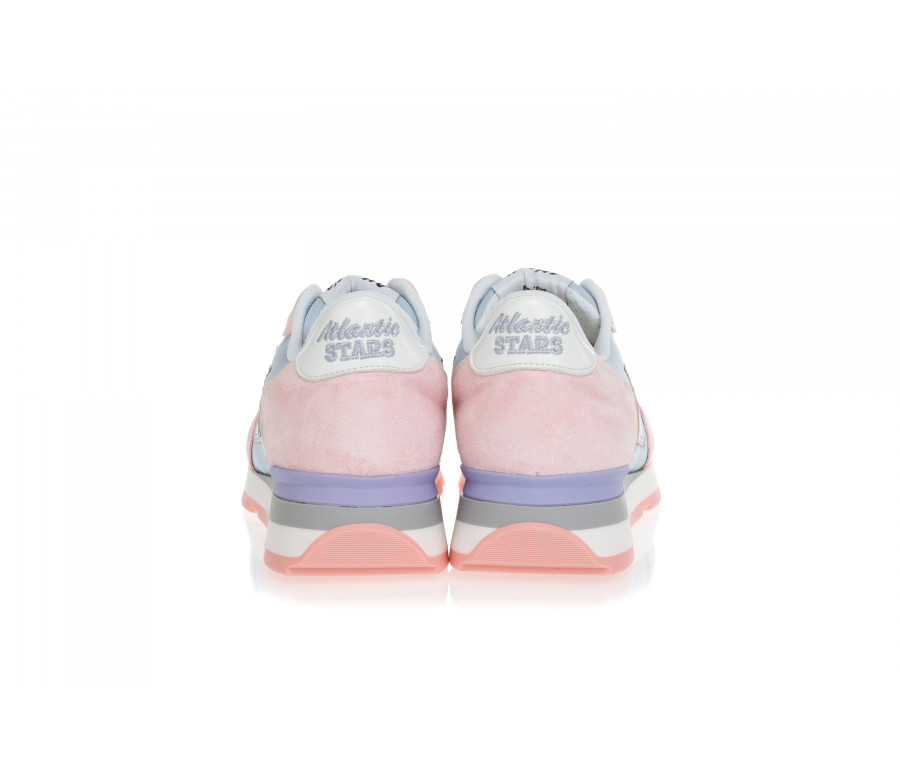'Vega' Suede & Technical Fabric Sneakers