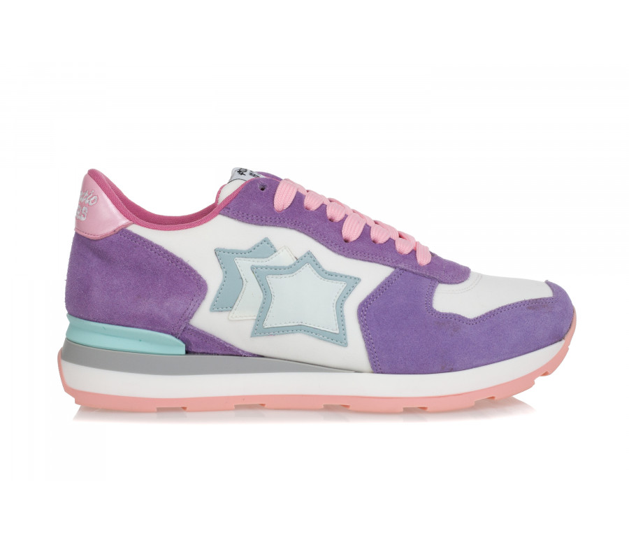 'Vega' Suede & Technical Fabric Sneakers