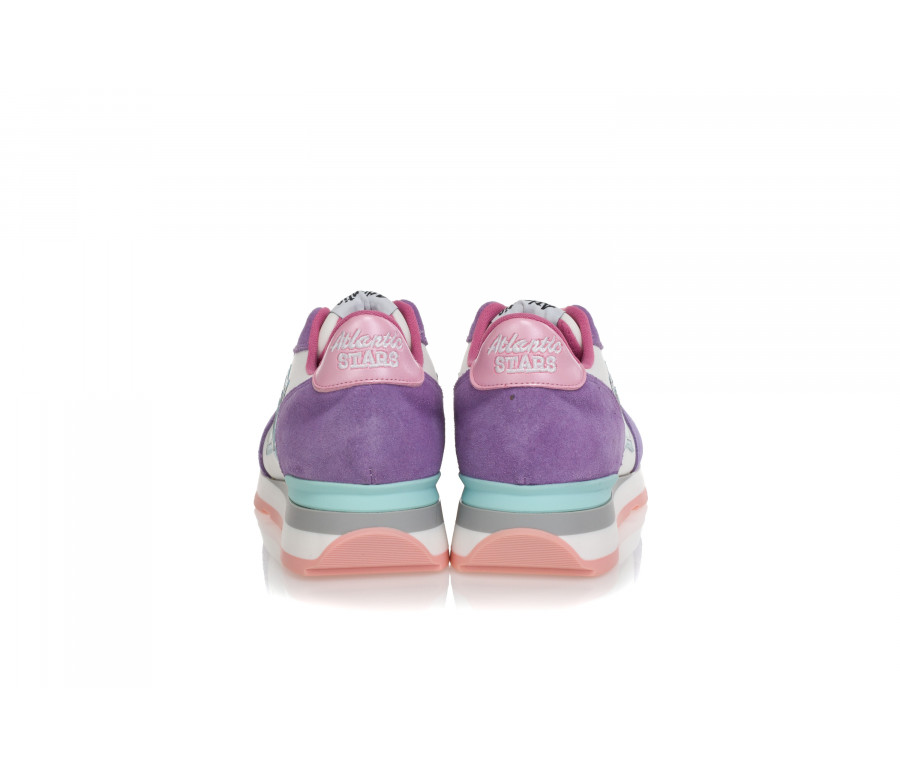 'Vega' Suede & Technical Fabric Sneakers