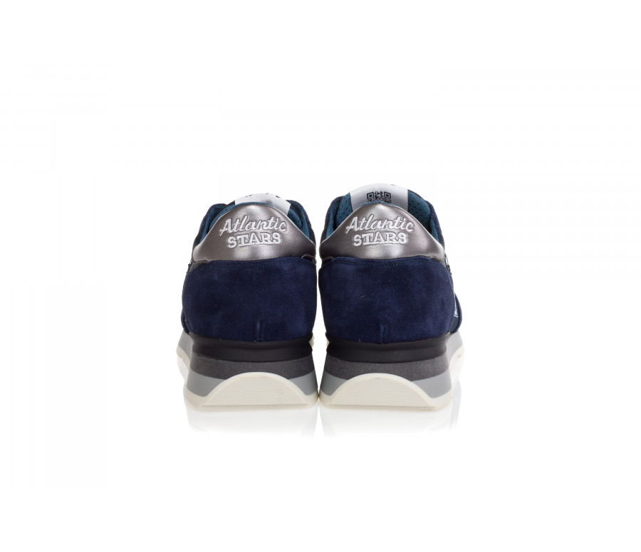 'Sirius' Suede & Technical Fabric Sneakers