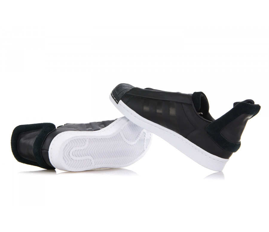 "superstar 80s shin guard" leather sneakers