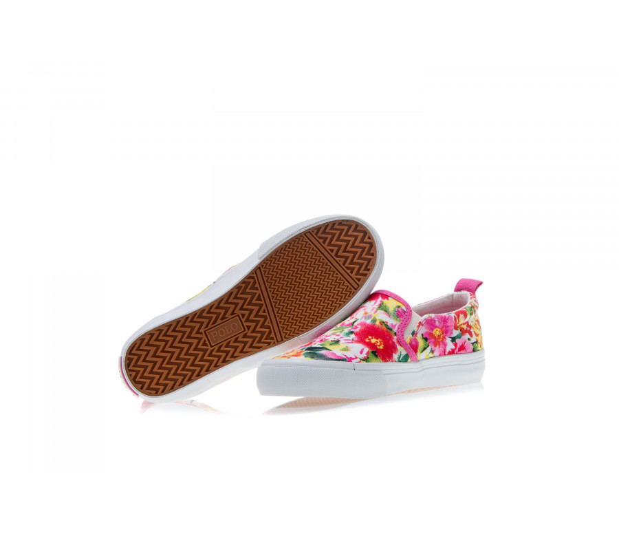 "CARLEE TWIN GORE" Floral Print Canvas Sneakers
