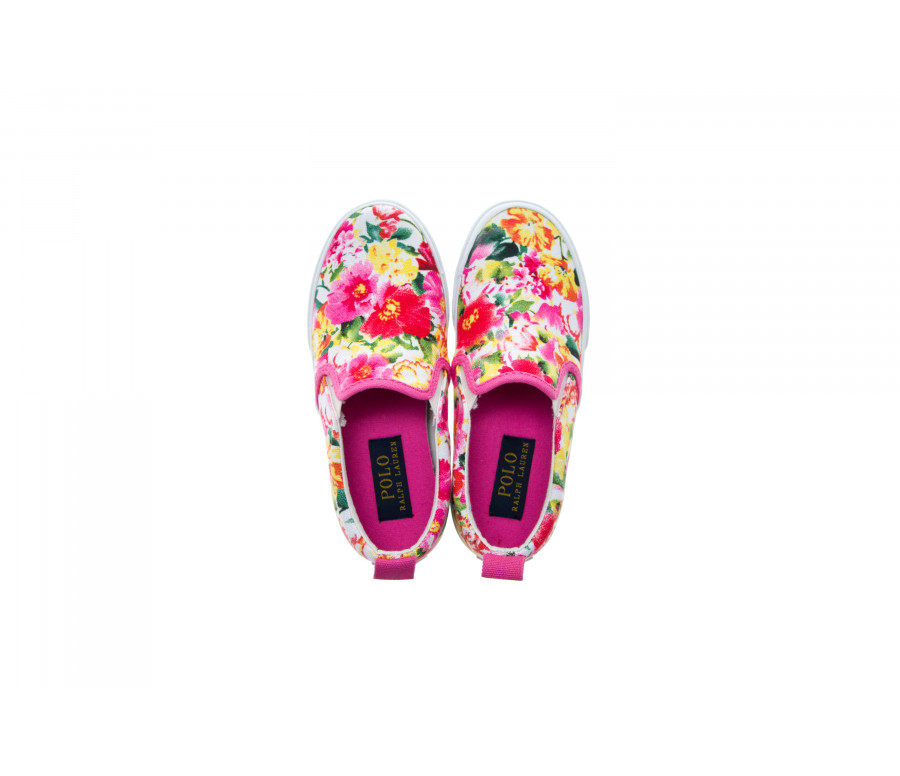 "CARLEE TWIN GORE" Floral Print Canvas Sneakers