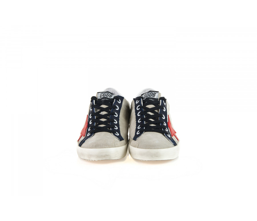 'Superstar' Suede & Leather Sneakers