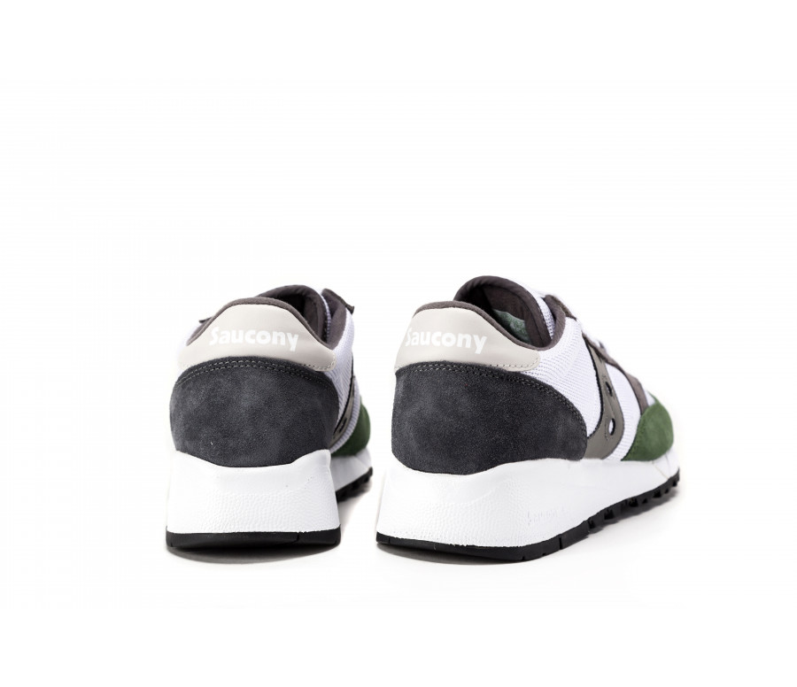 "jazz 91" mesh fabric & suede sneakers 