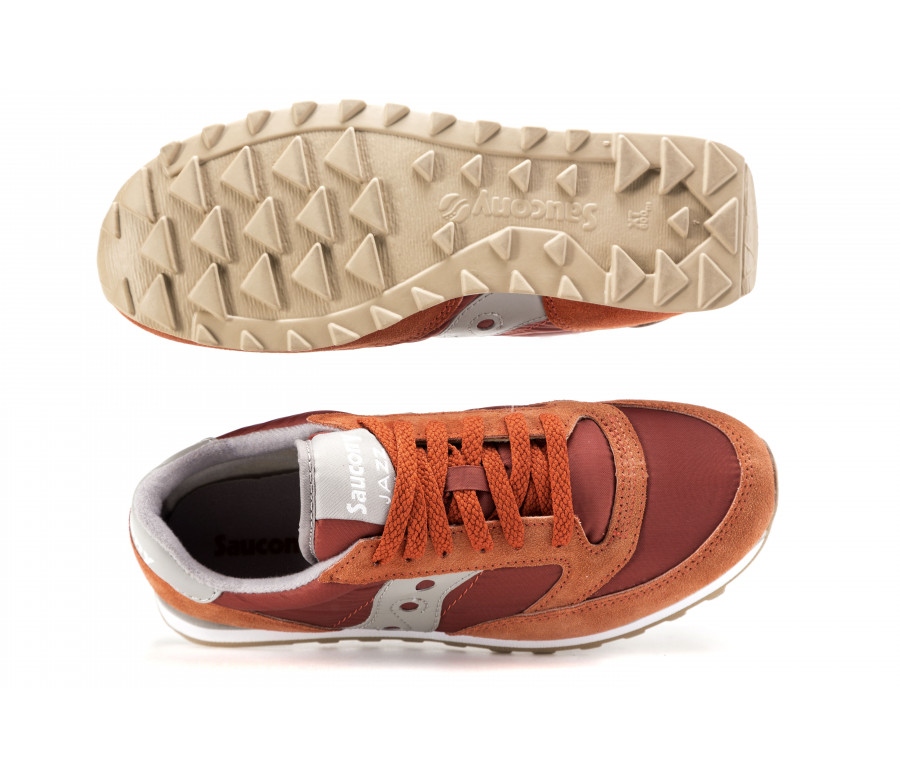 "jazz low pro" suede & fabric sneakers 
