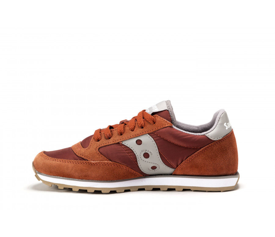 "jazz low pro" suede & fabric sneakers 