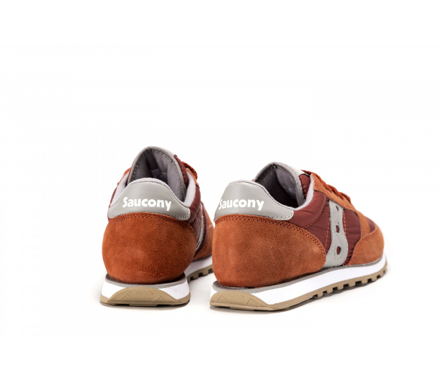 "jazz low pro" suede & fabric sneakers 