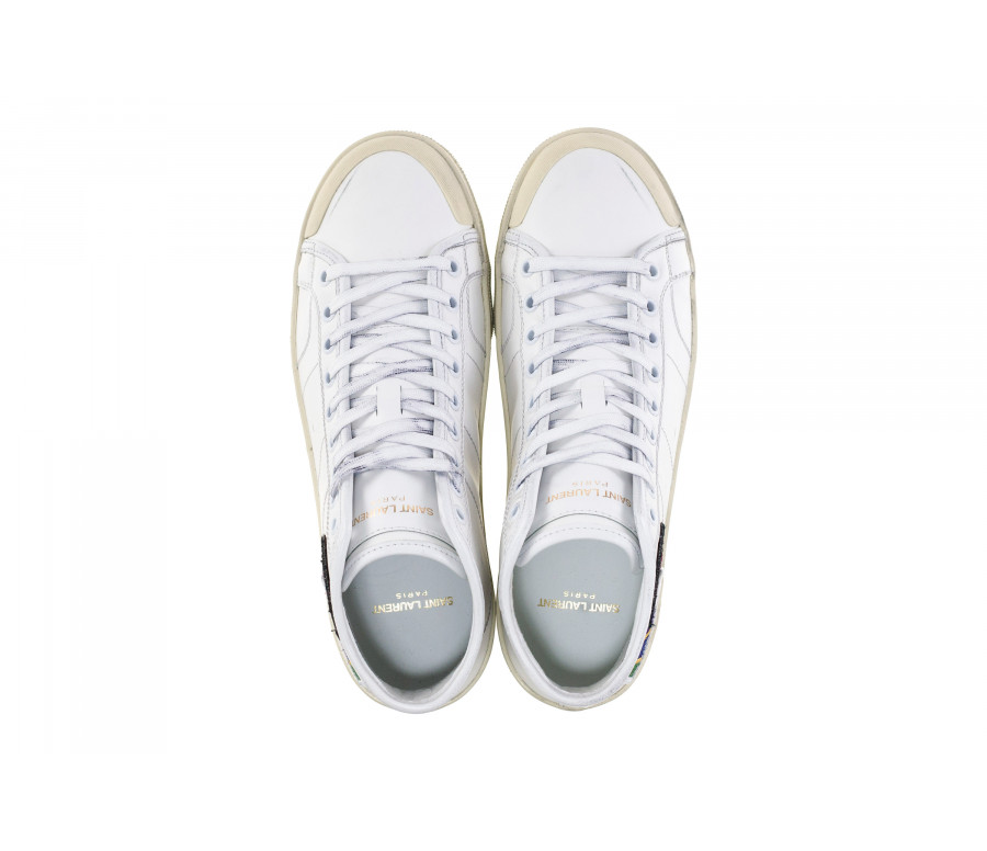 Signature Court SL/37M Surf Leather Sneakers