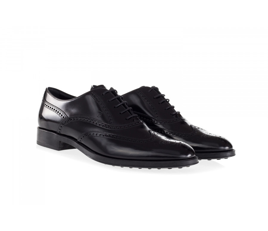 Lace-Up Leather Oxford