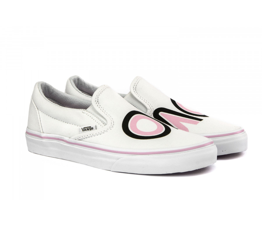 "classic slip-on" fabric sneakers