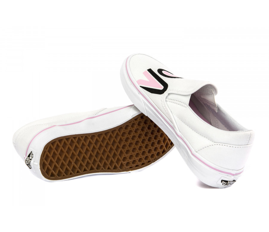 "classic slip-on" fabric sneakers