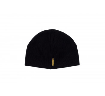 Plaid Patch Wool Blend Beanie Hat