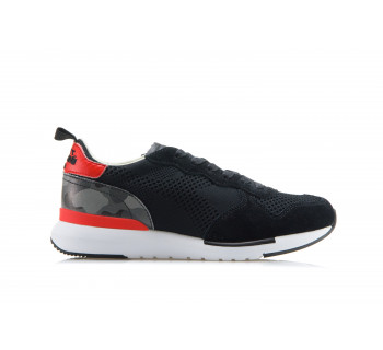 'TRIDENT EVO LIGHT' Textile & Suede Sneakers