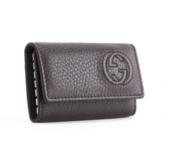 "soho" leather keycase
