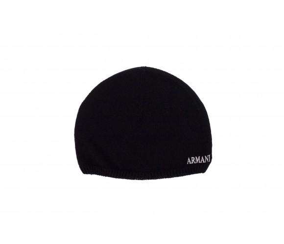 Logo Wool Blend Beanie Hat