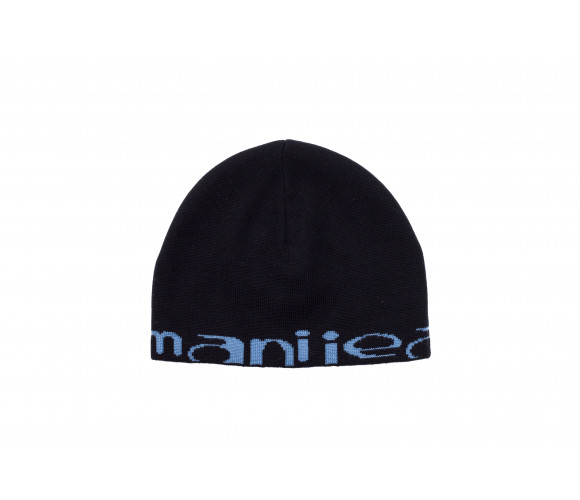 Logo Knit Wool Beanie Hat