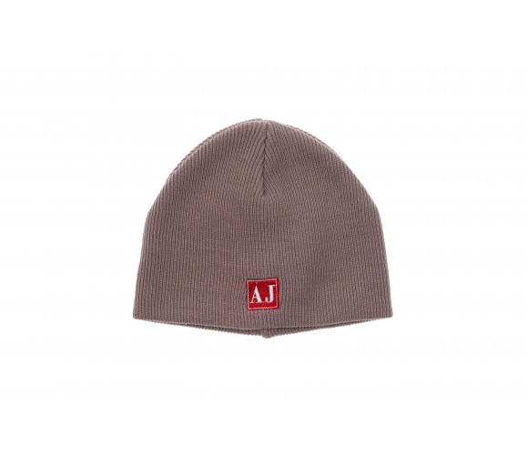 Embroidered Logo Wool Blend Beanie Hat