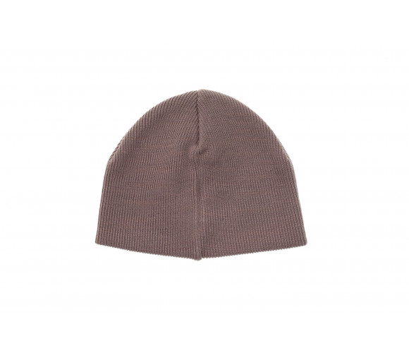 Embroidered Logo Wool Blend Beanie Hat