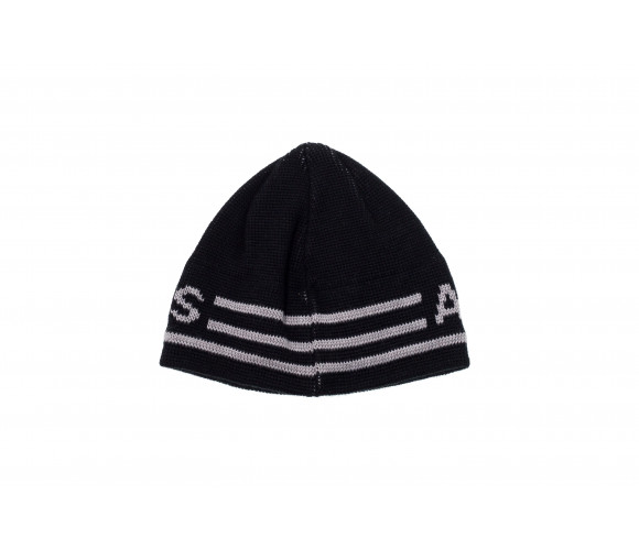 Logo Knit Wool Blend Beanie Hat