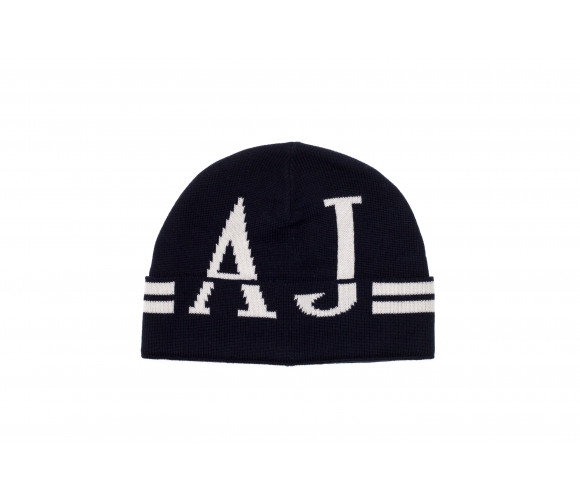 Logo Wool Blend Beanie Hat