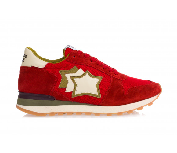 'Argo' Suede & Technical Fabric Sneakers