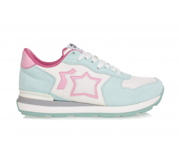 'Vega' Suede & Technical Fabric Sneakers