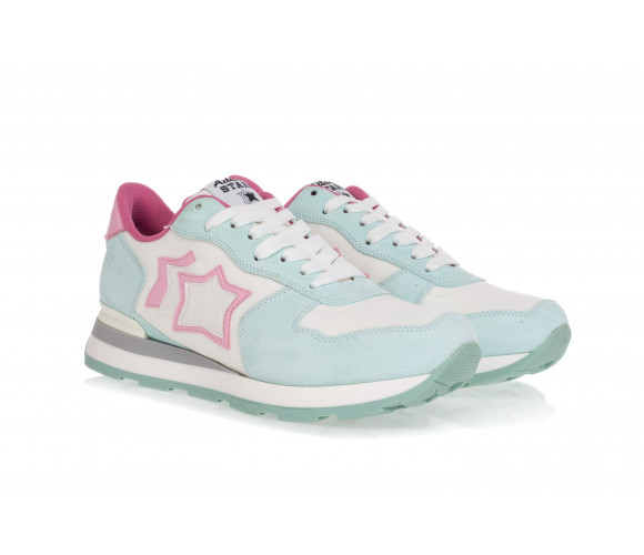 'Vega' Suede & Technical Fabric Sneakers
