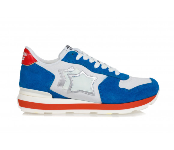 'Vega' Suede & Technical Fabric Sneakers