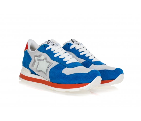 'Vega' Suede & Technical Fabric Sneakers
