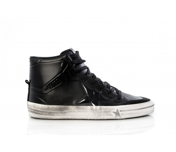 '2.12' Hi-Top Leather Sneakers 