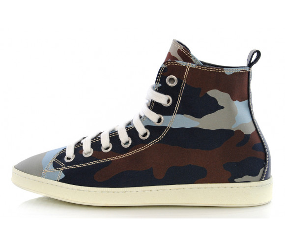 Hi-tech fabric sneakers