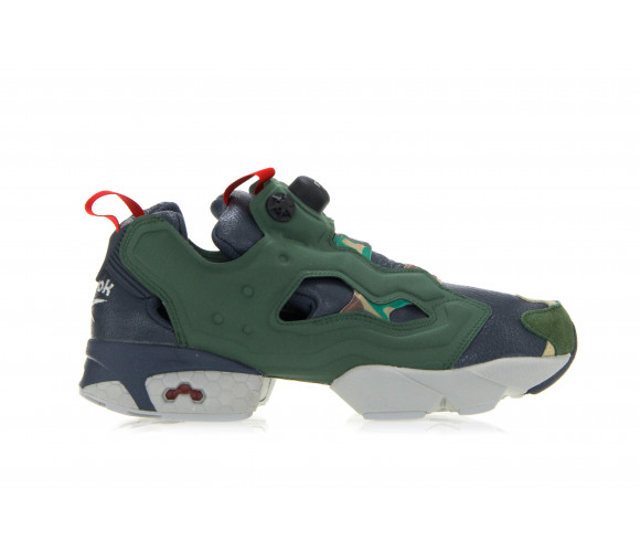 "instapump fury og vp" textile & leather sneakers