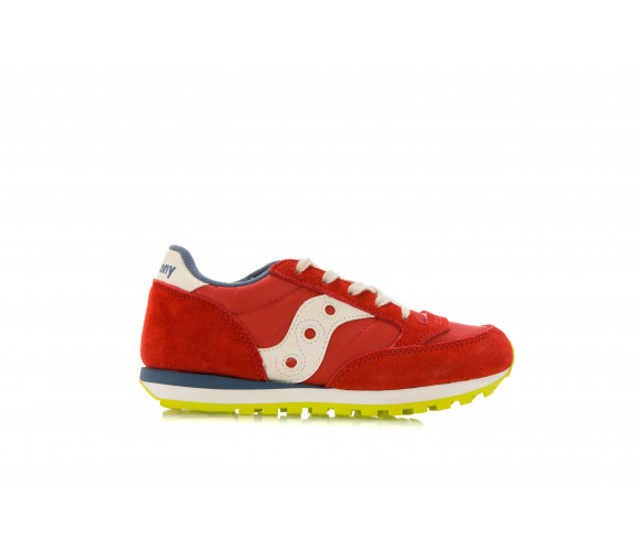 "jazz original" textile & suede sneakers