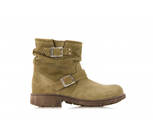 "vintage 90b" suede biker boots 