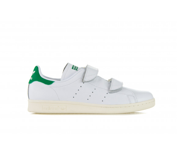 "FAST" Double Straps Leather Sneakers