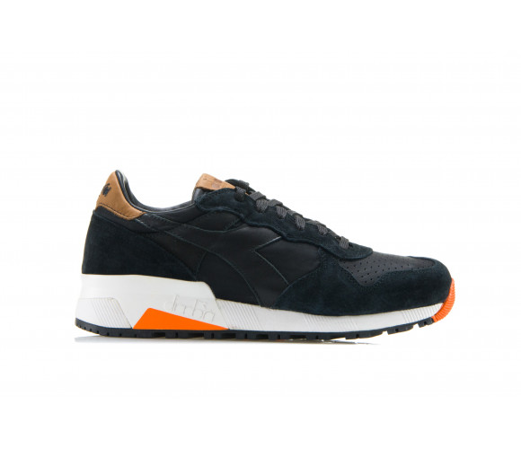 'TRIDENT 90 NYL' Nubuck & Textile Sneakers