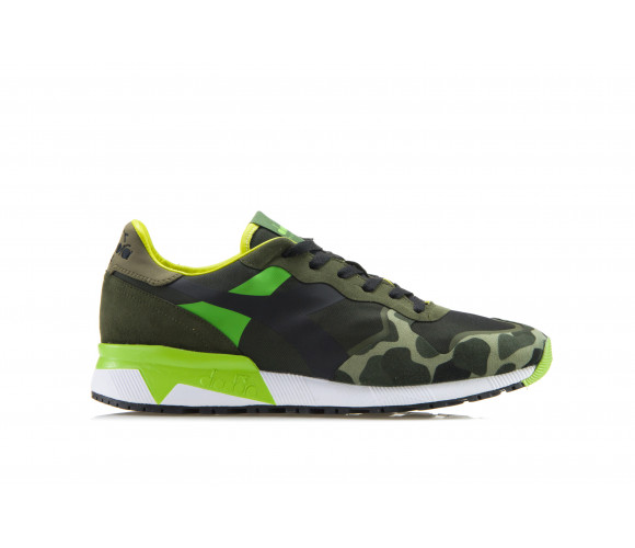'TRIDENT 90 SUMMER FUSION' Textile & Suede Sneakers