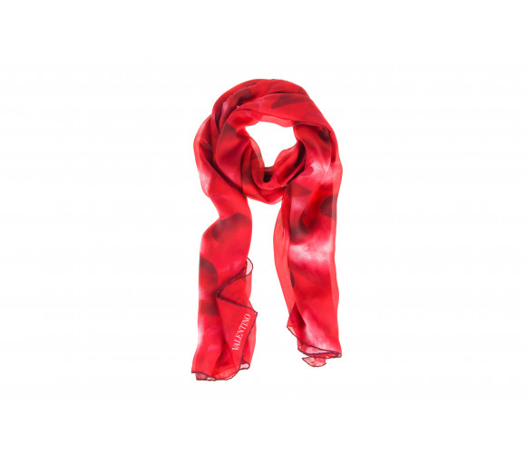 L'Amour' Silk Scarf