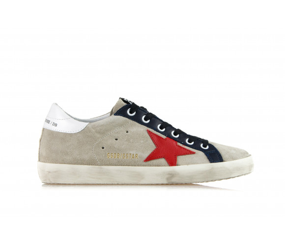 'Superstar' Suede & Leather Sneakers