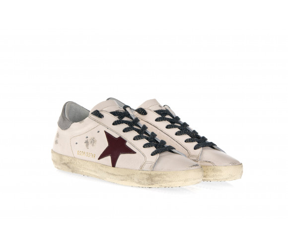 'Superstar' Leather & Suede Sneakers