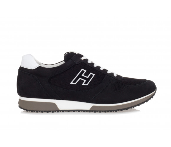 Sneakers 'H198' In Nubuck With High-Tech Fabric Inserts